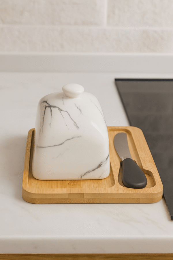 بلانشة جبنة خشب بغطاء