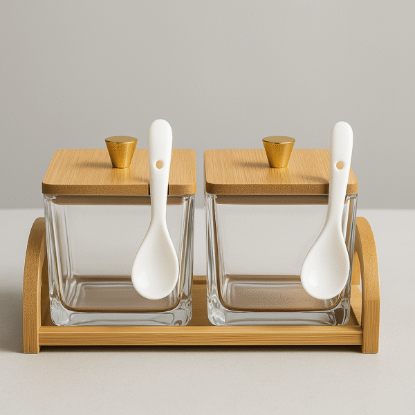 طقم شاي وقهوة بالمعلقة