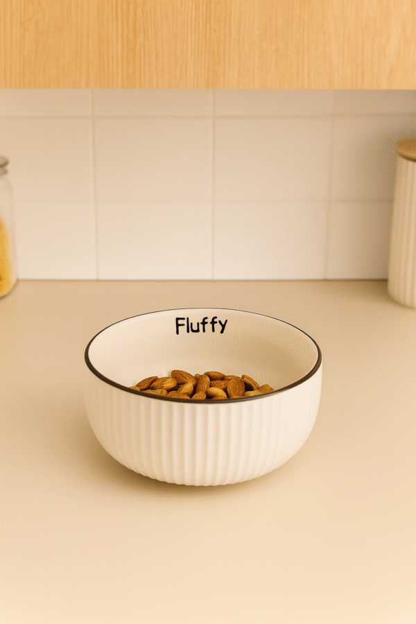 بولة بورسلين ابيض وسط